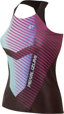 Pearl Izumi Women's PRO In-R-Cool Tri Singlet - Small - Black / Aqua Fade product image
