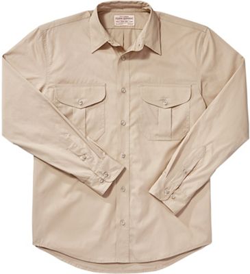 UPC 703060348890 product image for Filson Men's Feather Cloth Shirt - Small - Desert Tan | upcitemdb.com
