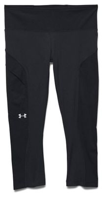 Under Armour Women's Armourvent Trail Capri - XS - Black / Glacier Grey product image