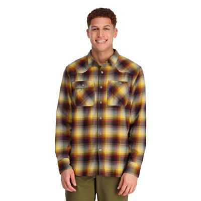 Outdoor Research Men's Feedback Flannel Shirt - Large - Sand Plaid product image