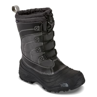 The North Face Youth Alpenglow IV Boot - TNF Black / TNF Black