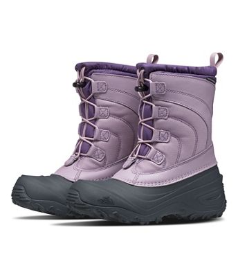 The North Face Youth Alpenglow IV Boot - Ashen Purple / Loganberry