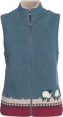 UPC 728175709916 product image for Woolrich Women's Grazing Sheep Vest - Large - Ocean Blue | upcitemdb.com