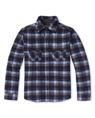 Smartwool Men's Anchor Line Shirt Jacket - Medium - Medium Grey Plaid product image