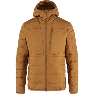 Fjallraven Men's Keb Padded Hoodie - Large - Chestnut product image