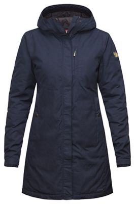 Fjallraven Women's Kiruna Padded Parka - Medium - Dark Navy product image