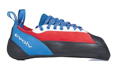 Evolv Men's Ashima Climbing Shoe - 6 - Red / White / Blue product image