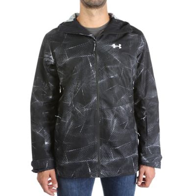 Under Armour Men's UA ColdGear Infrared Haines Shell Jacket - Large - Black / Overcast Grey / White product image