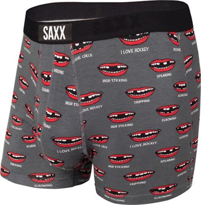 SAXX Men's Vibe Super Soft Boxer Brief - Small - Charcoal Puck Tooth product image