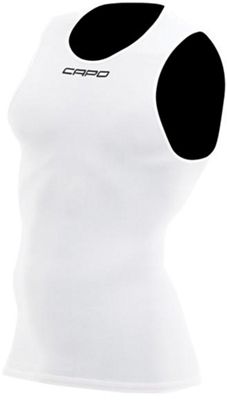 Capo Women's Torino EL Sleeveless Base Layer Top - One Size - White product image
