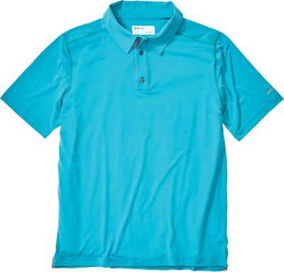 Marmot Men's Wallace SS Polo - Small - Enamel Blue Heather product image
