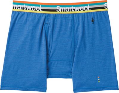 UPC 192362323764 product image for Smartwool Men's Merino 150 Pattern Boxer Brief - Medium - Bright Cobalt | upcitemdb.com