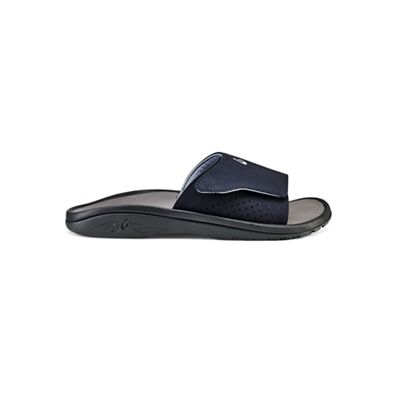 OluKai Men's Nalu Slide - 12 - Trench Blue / Charcoal product image