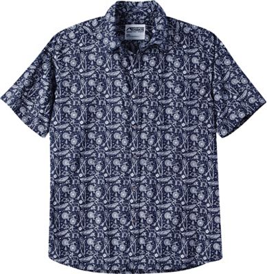 Mountain Khakis Men's Zodiac Signature Print Shirt - Small - Midnight Blue product image