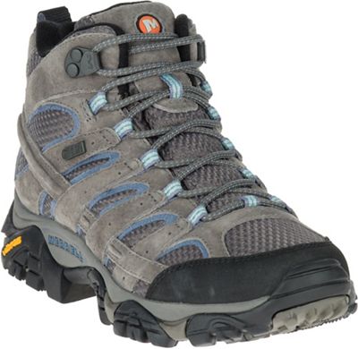 Merrell Women's MOAB 2 Mid Waterproof Boot - 7 Wide - Granite product image
