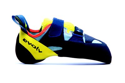 Evolv Women's Shakra Climbing Shoe - 10 - Aqua / Neon Yellow product image