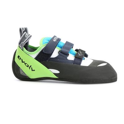 Evolv Men's Supra Climbing Shoe - 8 - White / Neon Green product image
