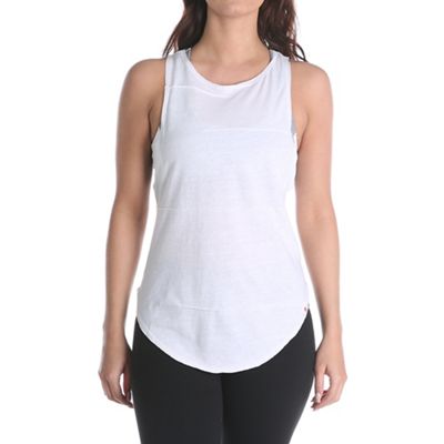 Vimmia Women's Pacific Pintuck Cowl Back Tank Top - Medium - White product image