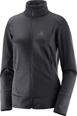 Salomon Women's Discovery Full Zip Top - Large - Black product image