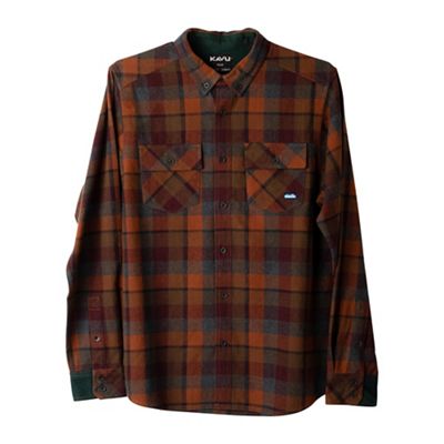 KAVU Men's Buffaroni Shirt - Small - Woodcraft product image