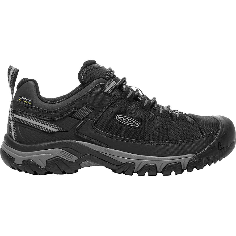 KEEN Men's Targhee Exp Waterproof Shoe - 11.5 - Black / Steel Grey -  887194979820