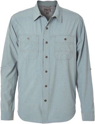 Royal Robbins Men's Long Distance Traveler LS Shirt - Large - Lead product image
