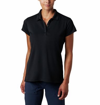 Columbia Women's Innisfree SS Polo Shirt - Small - Black product image