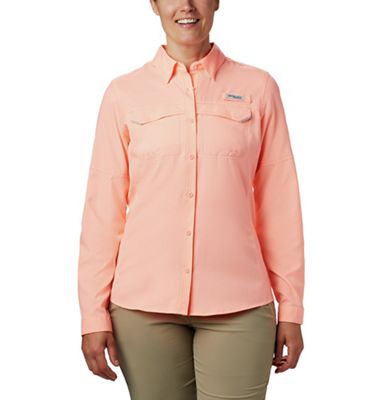 Columbia Women's Lo Drag LS Shirt - XL - Tiki Pink product image