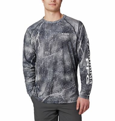 Columbia Men's Super Terminal Tackle LS Shirt - Medium - Black Realtree MAKO product image