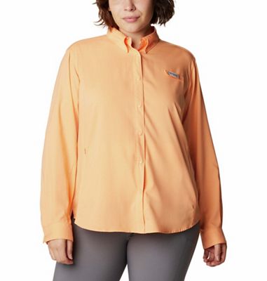 Columbia Women's Tamiami II LS Shirt - Small - Bright Nectar product image
