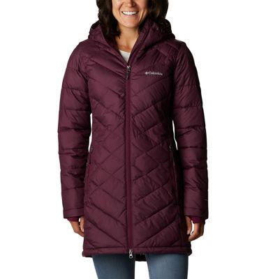 Columbia Women's Heavenly  Long Hooded Jacket / XL