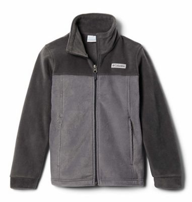 Columbia Youth Boys' Steens MT II Fleece Jacket - Small - City Grey / Shark product image