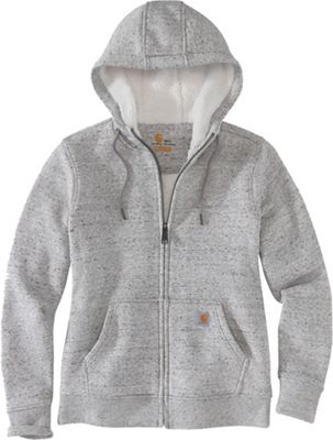 Carhartt Womens Clarksburg Sherpa Lined Hoodie - 2X - Asphalt Heather Nep