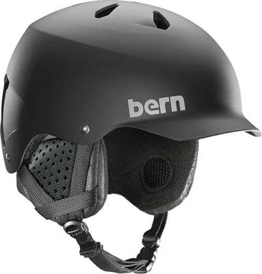 Bern Watts Mips Winter Snowboard Helmet, L Matte Black