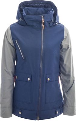 Holden Women's Rambler Moto Jacket - Small - Navy/Gunmetal product image