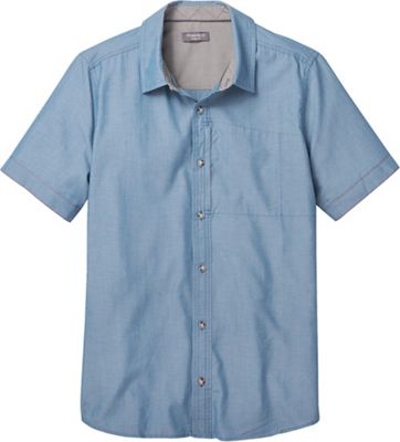 Toad & Co Men's Cutler SS Shirt - Small - Bright Indigo product image