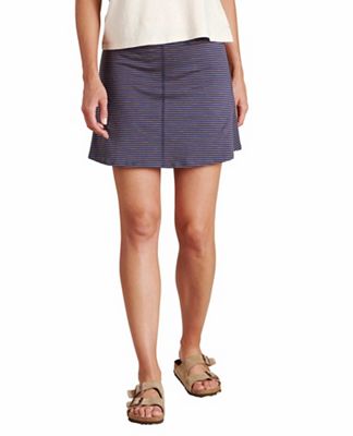 Toad & Co Women's Seleena Skort - Small - True Navy Stripe Ii product image