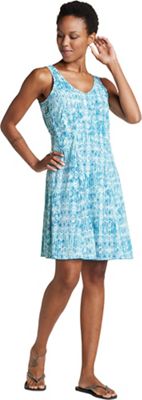 Toad & Co Women's  Sunkissed Cutout Dress - Small - Deepwater Herringbone Print product image