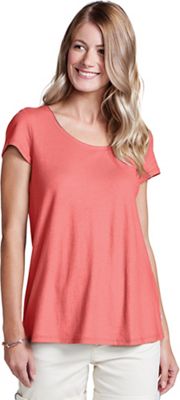 Toad & Co Women's Crossback SS Tee - Small - Guava product image