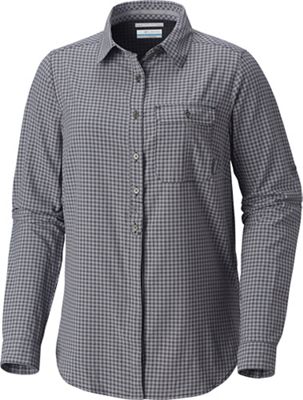 Columbia Women's Bryce Canyon Stretch LS Shirt - Medium - Black Gingham product image