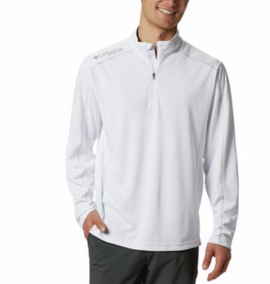 Columbia Men's Low Drag 1/4 Zip Top - Small - White product image