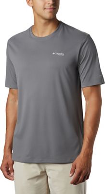 Columbia Men's PFG Zero Rules SS Shirt - Small - City Grey product image