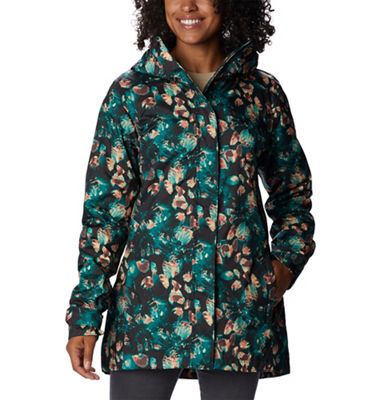 Columbia Women's Splash A Little II Jacket - XS - Spruce Solarized Print product image