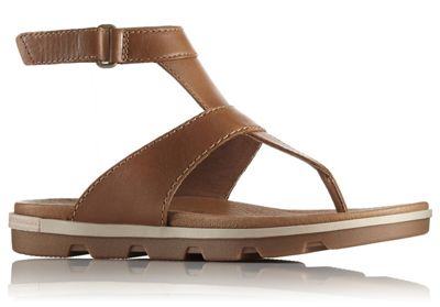Sorel Women's Torpeda Ankle Strap Sandal - 6.5 - Camel Brown / Ancient Fossil product image