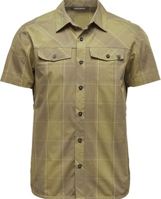 Black Diamond Men's Technician Shirt - Small - Burnt Olive / Herb Plaid product image