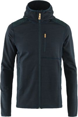 Fjallraven Men's Keb Fleece Hoodie - Large - Dark Navy product image