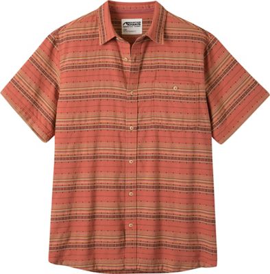 Mountain Khakis Men's Horizon SS Shirt - Small - Rojo product image