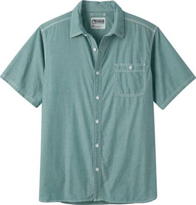 Mountain Khakis Men's Mountain Chambray SS Shirt - Small - Deep Sea product image
