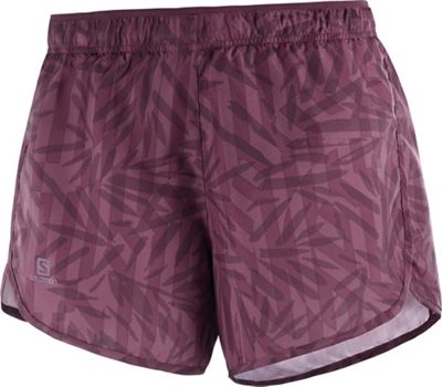 Salomon Women's Agile 4 Inch Short - Large - Winetasting product image