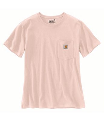 Carhartt Womens WK87 Workwear Pocket SS T-Shirt - 2X - Ash Rose - 6599021 - Outdoors The Carhartt Womens WK87 Workwear Pocket SS T-Shir sku 6599021
